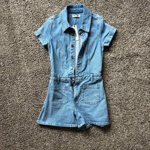ROLLA'S Sailor Romper Size Small in Lily Blue NWT